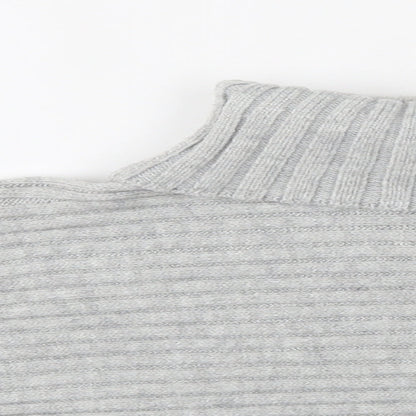 Womens UK Size M New Look Grey Pullover Jumper