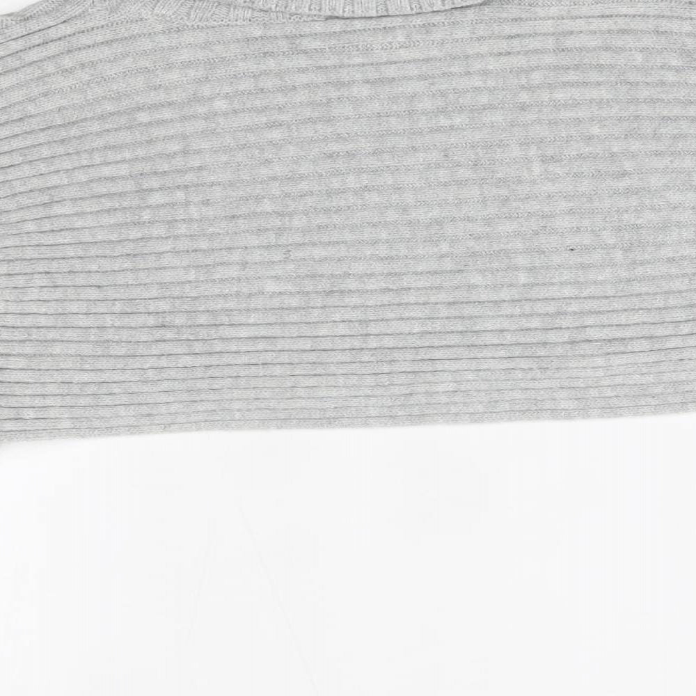 Womens UK Size M New Look Grey Pullover Jumper
