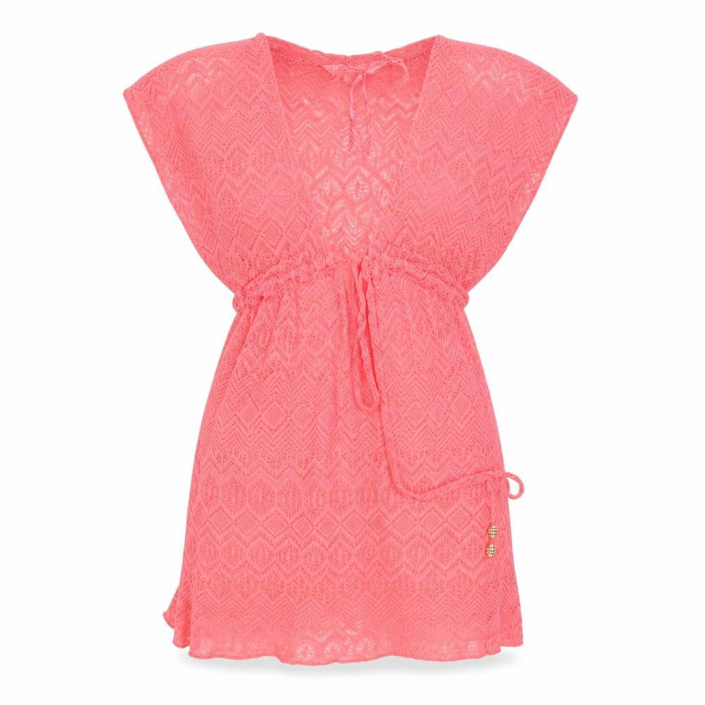 Womens UK Size S Atmosphere Pink Wrap Jumper