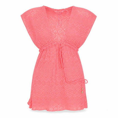 Womens UK Size S Atmosphere Pink Wrap Jumper