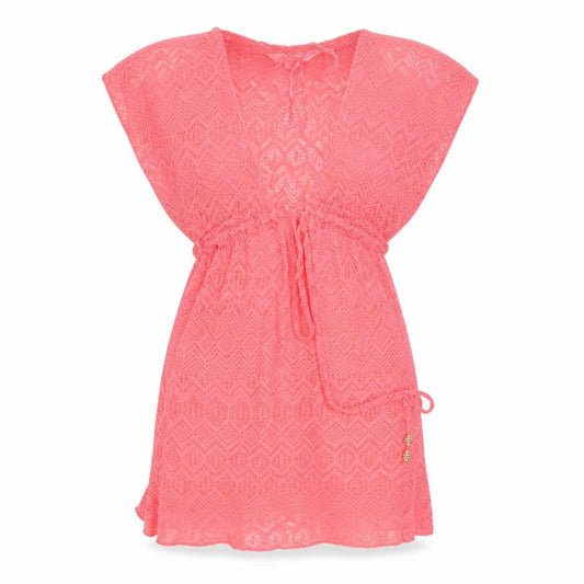 Womens UK Size S Atmosphere Pink Wrap Jumper