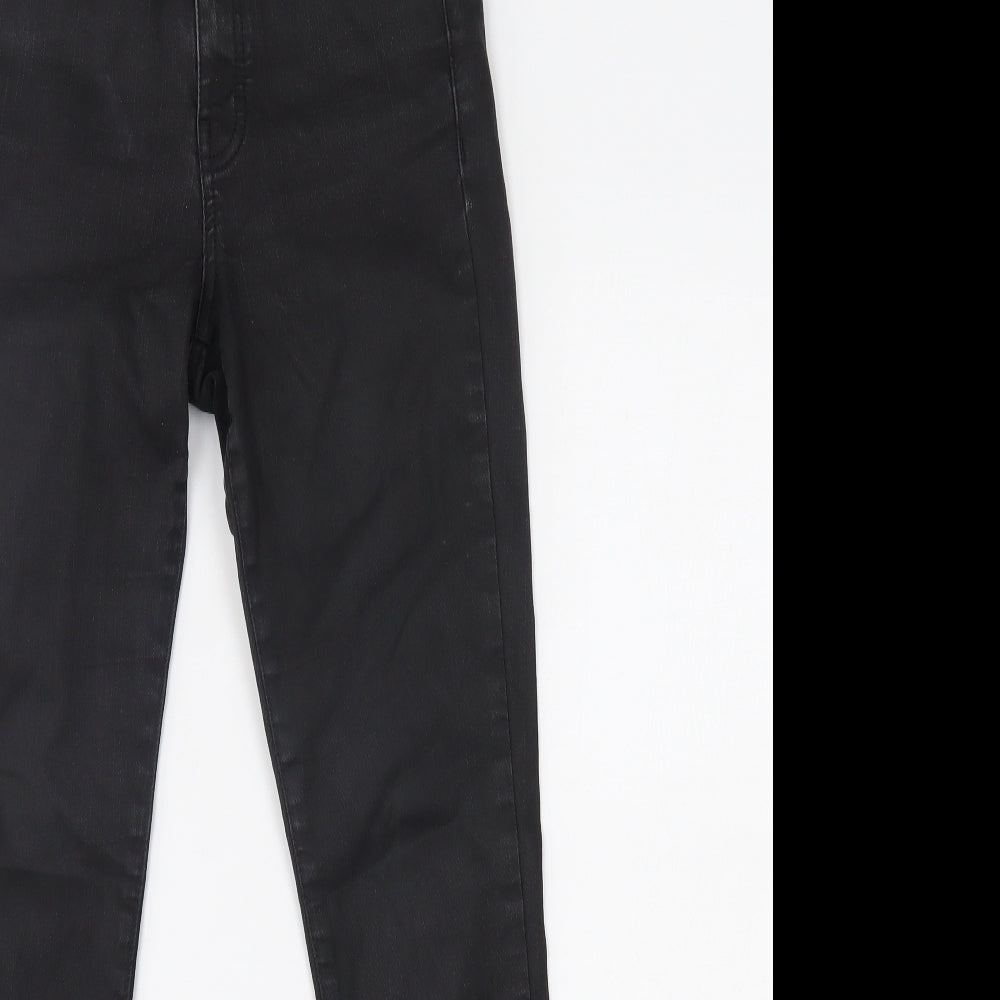 Topshop Womens Black   Skinny Jeans Size 28 in L32 in -