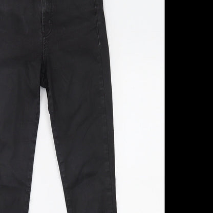 Topshop Womens Black   Skinny Jeans Size 28 in L32 in -