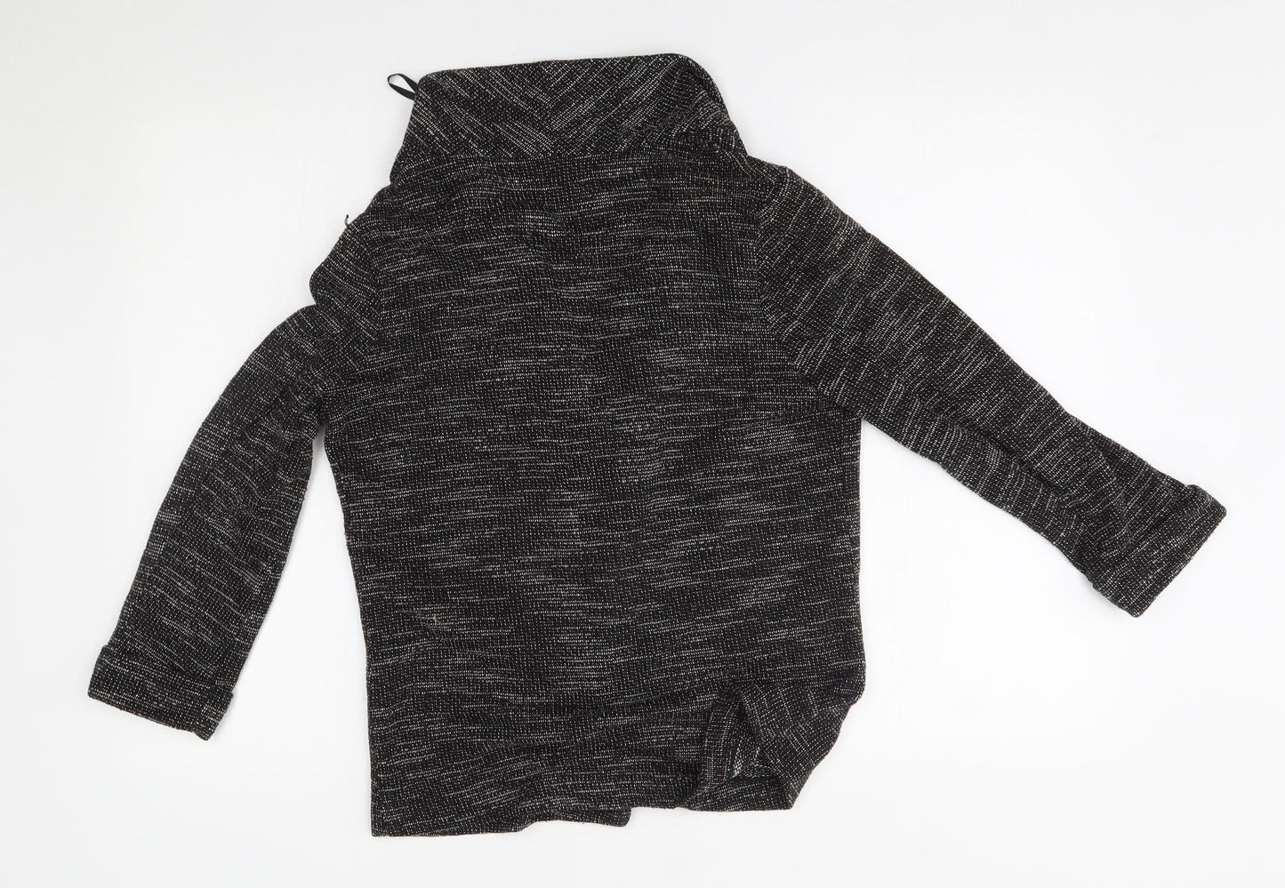 Womens UK Size 10 New Look Grey Cardigan Jumper