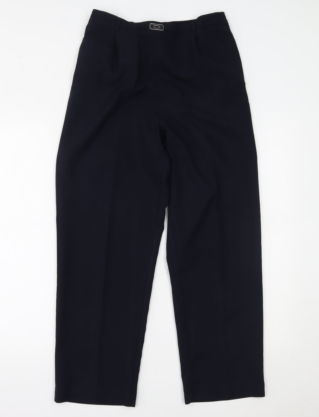 Womens UK Size 12 BM Regular Fit  Blue Trousers
