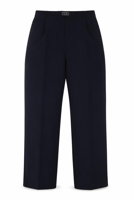 Womens UK Size 12 BM Regular Fit  Blue Trousers