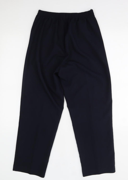 Womens UK Size 12 BM Regular Fit  Blue Trousers