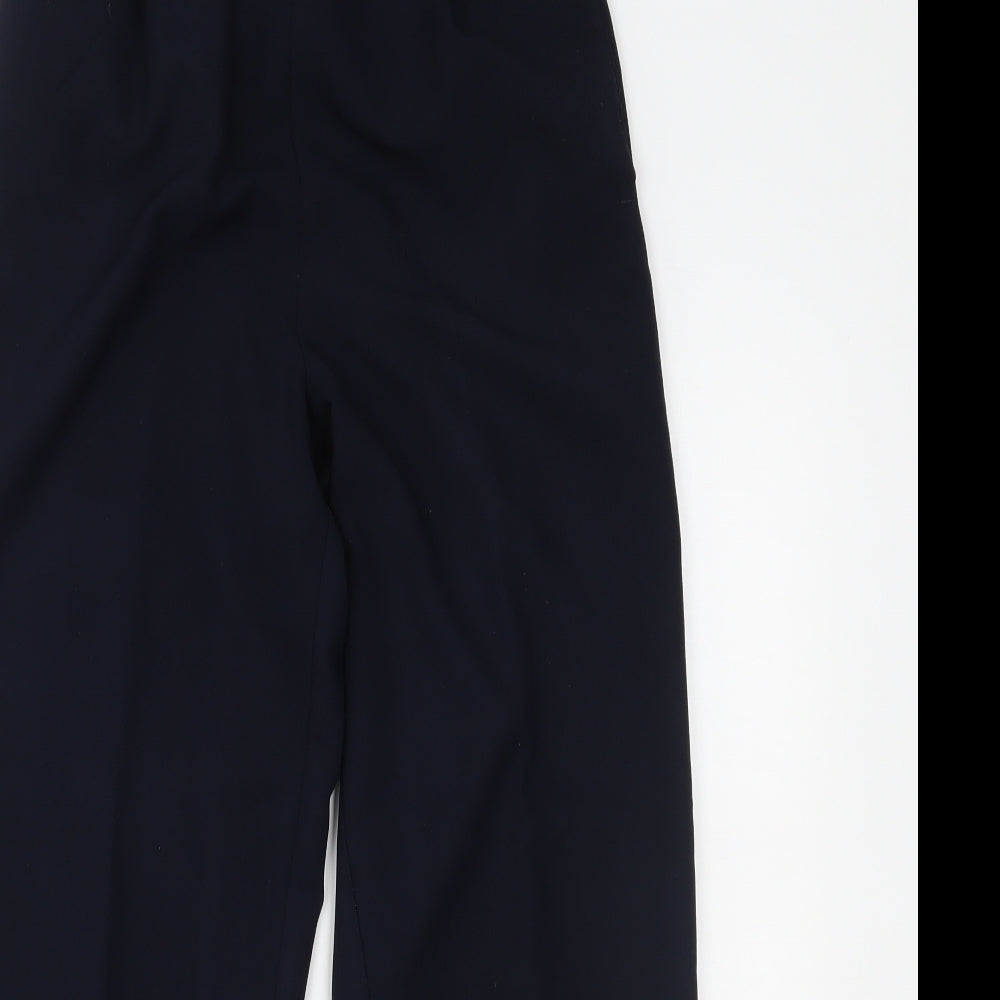 Womens UK Size 12 BM Regular Fit  Blue Trousers