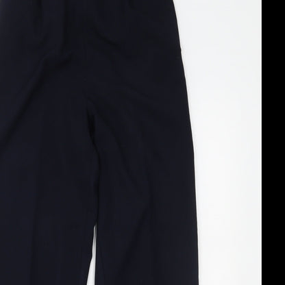 Womens UK Size 12 BM Regular Fit  Blue Trousers