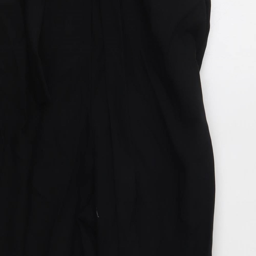 Womens UK Size 8 ASOS Regular Fit  Black Trousers