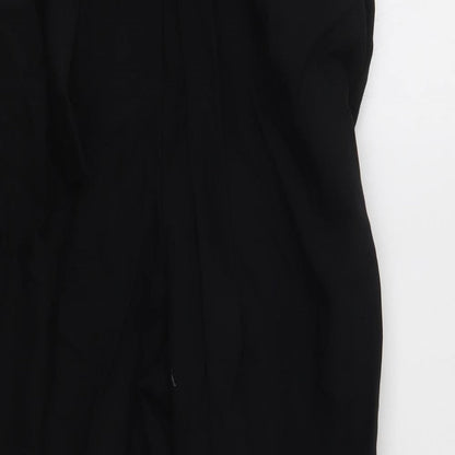 Womens UK Size 8 ASOS Regular Fit  Black Trousers