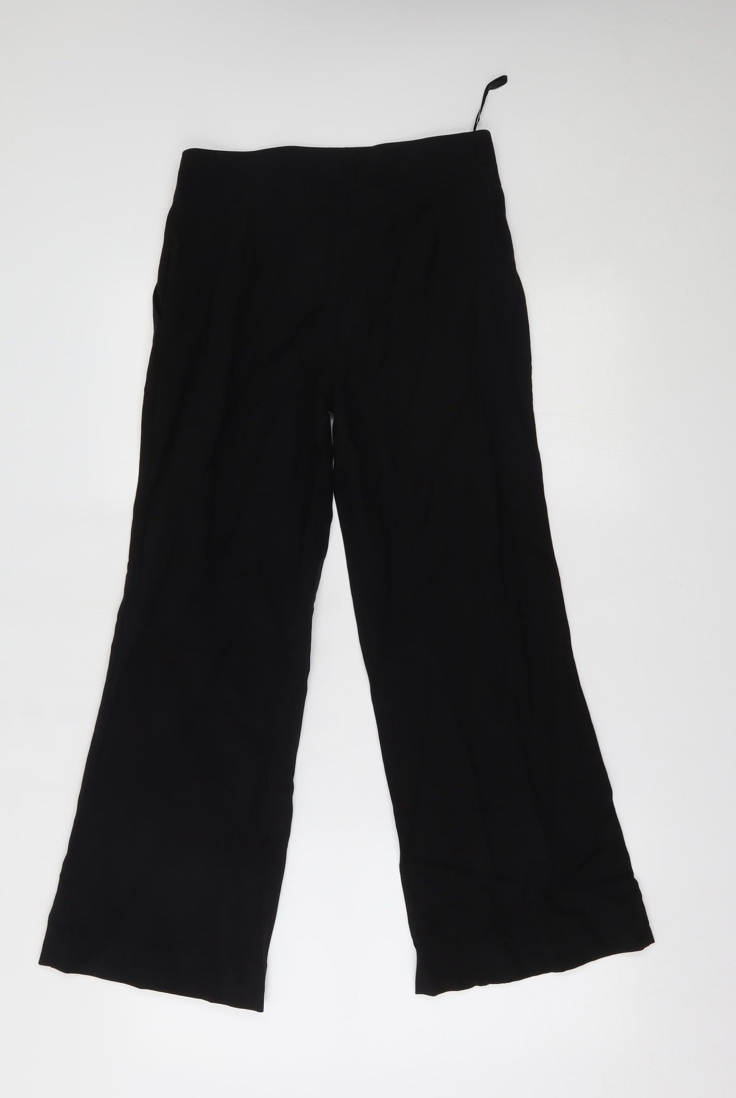 Womens UK Size 10 Papaya Regular Fit  Black Trousers