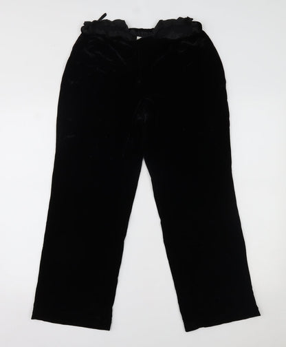 Womens UK Size 12 Principles Regular Fit  Black Trousers