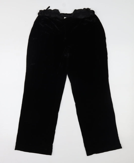 Womens UK Size 12 Principles Regular Fit  Black Trousers