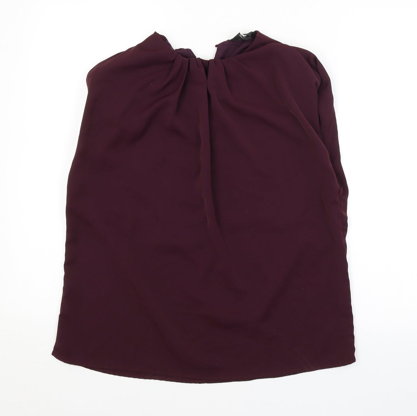 AX Paris Womens Purple   Basic Blouse Size 10