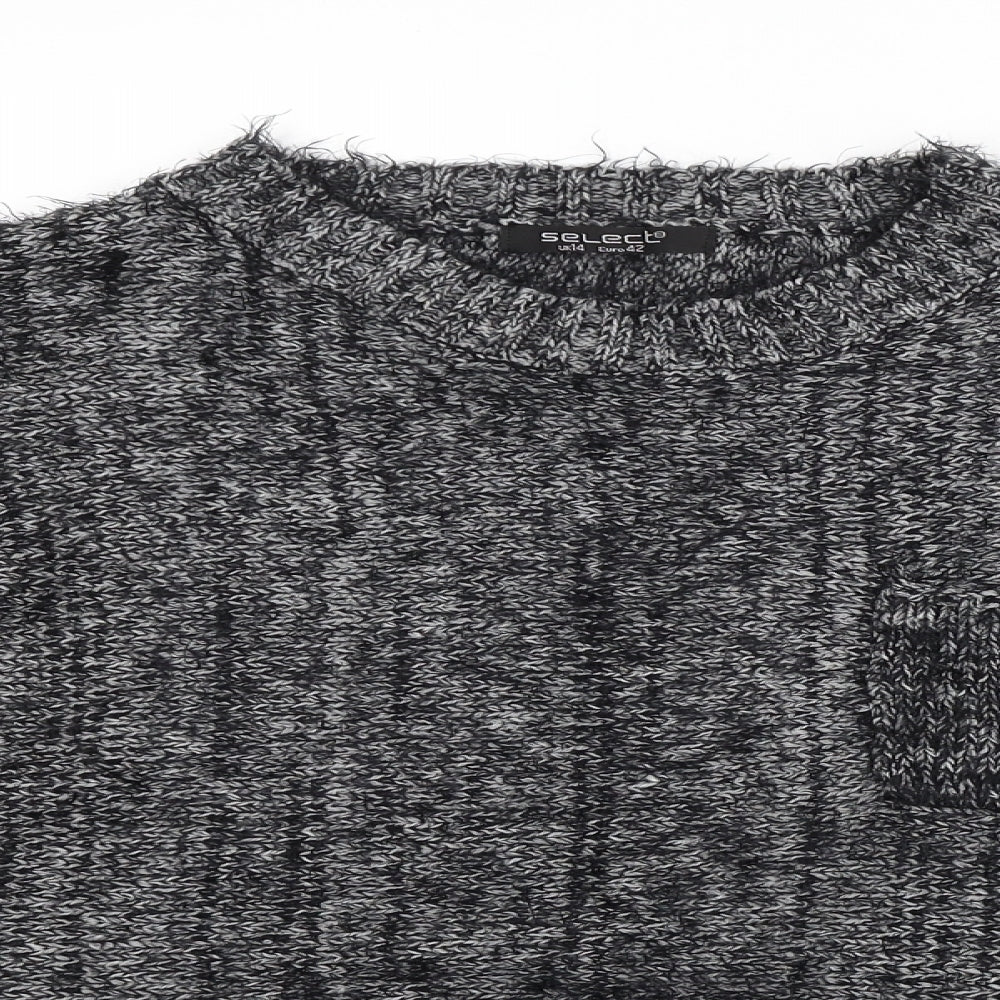 Womens UK Size 14 Select Grey Pullover Jumper