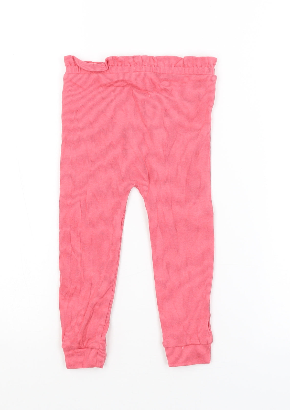 George Girls Pink   Jogger Trousers Size 18-24 Months
