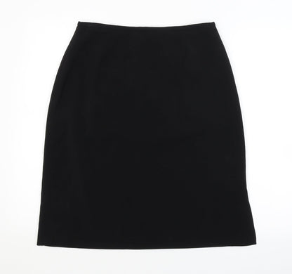 Amarento Womens Black   Straight & Pencil Skirt Size 14