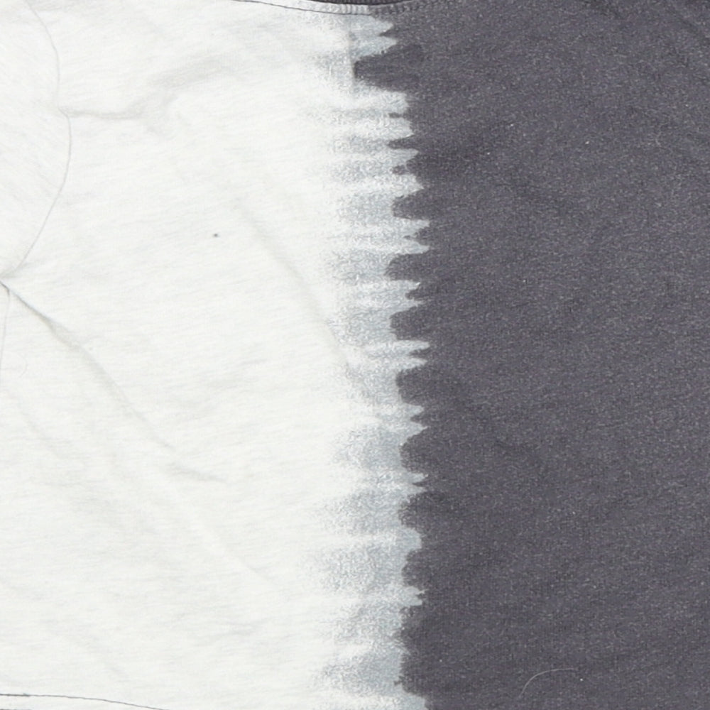 Brand and care label for Garnanimals Baby Grey Basic T-Shirt, size 18-24, Months