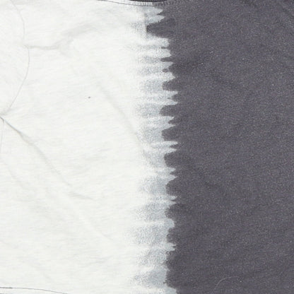Brand and care label for Garnanimals Baby Grey Basic T-Shirt, size 18-24, Months