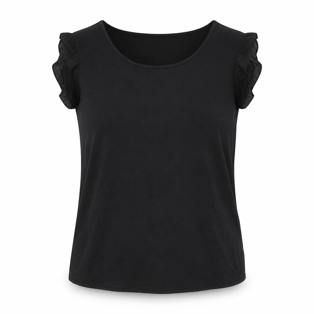 Womens UK Size XS La Senza Black Basic Blouse