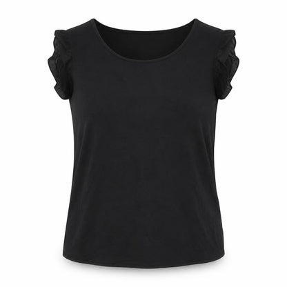 Womens UK Size XS La Senza Black Basic Blouse