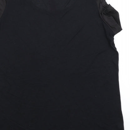 Womens UK Size XS La Senza Black Basic Blouse