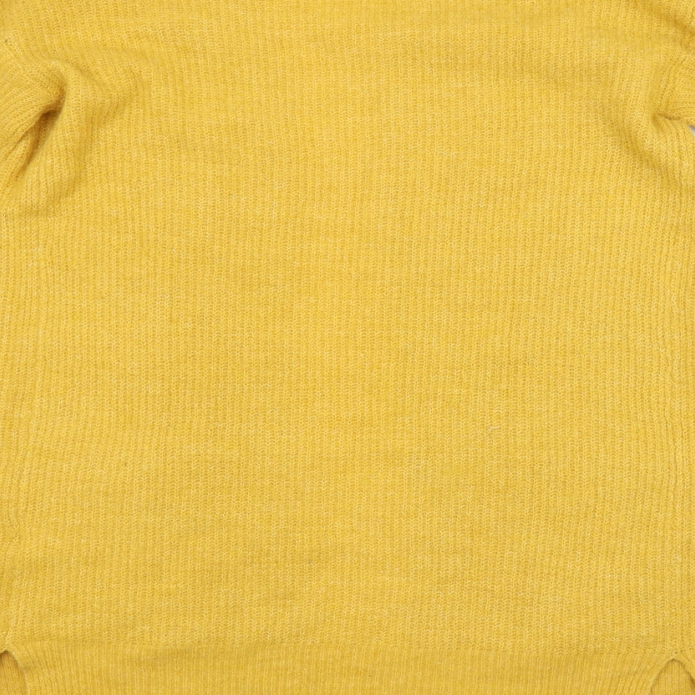 Avenue Womens Yellow   Cardigan Jumper Size 8