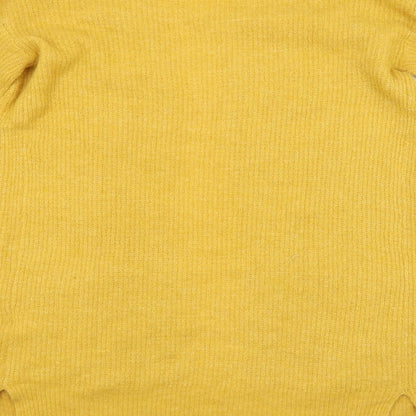 Avenue Womens Yellow   Cardigan Jumper Size 8
