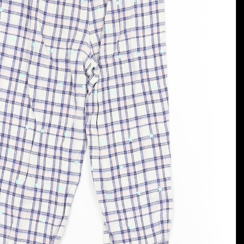 George Girls Multicoloured Check   Pyjama Pants Size 4-5 Years