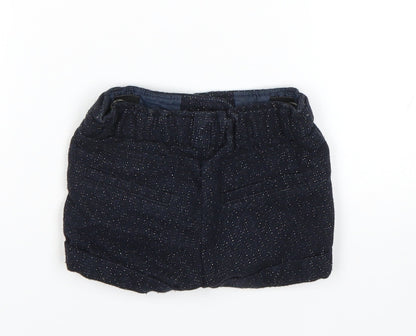 F&F Girls Blue   Capri Trousers Size 12-18 Months  - Shorts