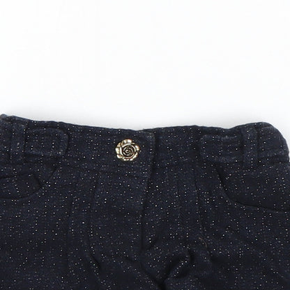 F&F Girls Blue   Capri Trousers Size 12-18 Months  - Shorts