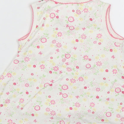 Miniclub Girls Multicoloured Floral  A-Line  Size 3-6 Months