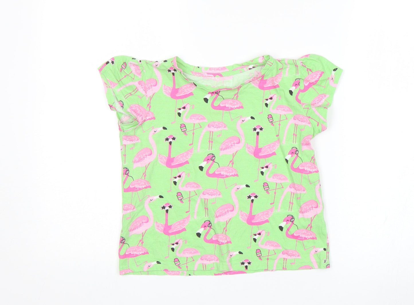 St Bernard Girls Multicoloured Animal Print  Basic T-Shirt Size 7-8 Years