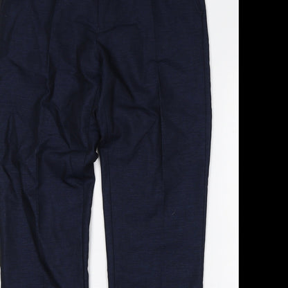 Matalan Mens Blue   Trousers  Size 32 L33 in