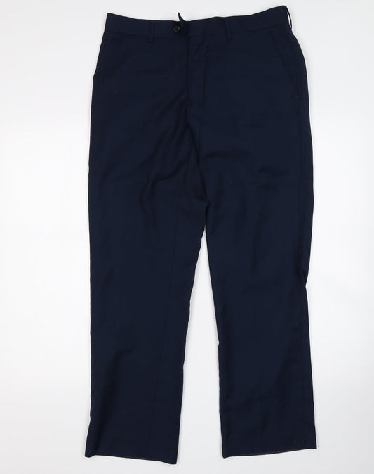 George Mens Blue   Trousers  Size 32 L29 in