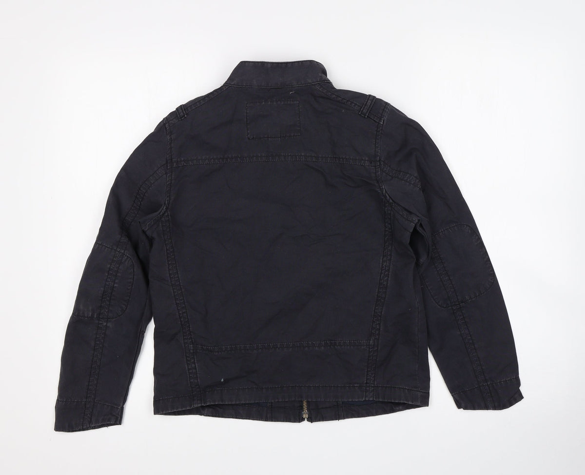 Back view of Preworn boys’ blue jacket, size 9, years