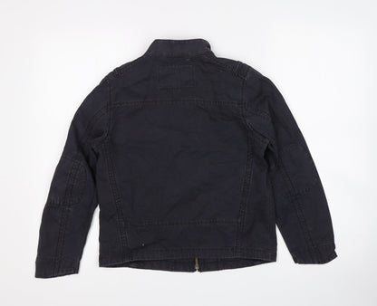 Back view of Preworn boys’ blue jacket, size 9, years