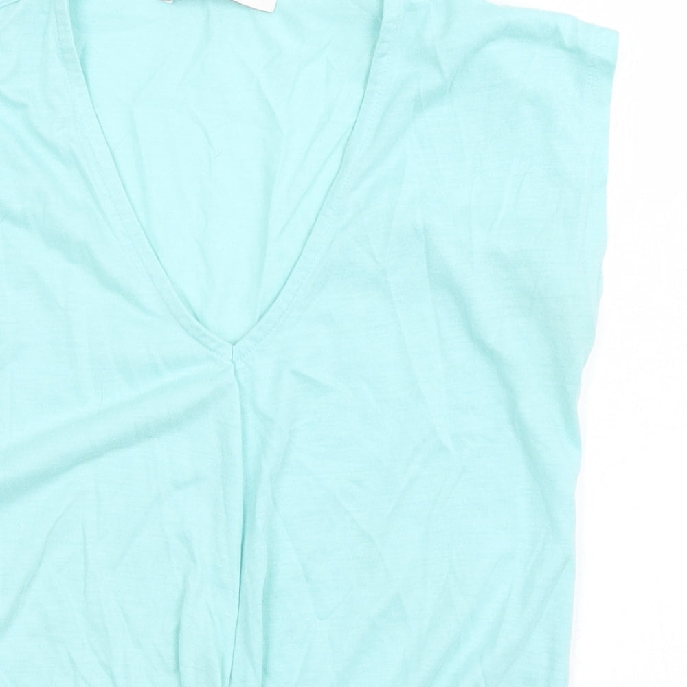 Very Womens Green   Basic T-Shirt Size 8