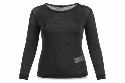 Womens UK Size M Only Black Basic Blouse