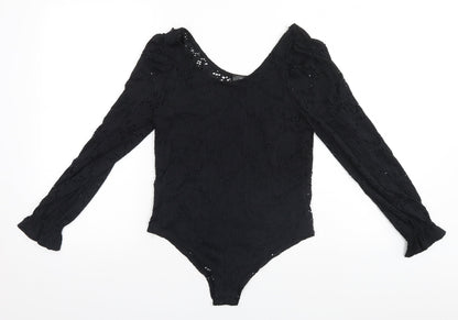 Primark Womens Black   Leotard One-Piece Size 10