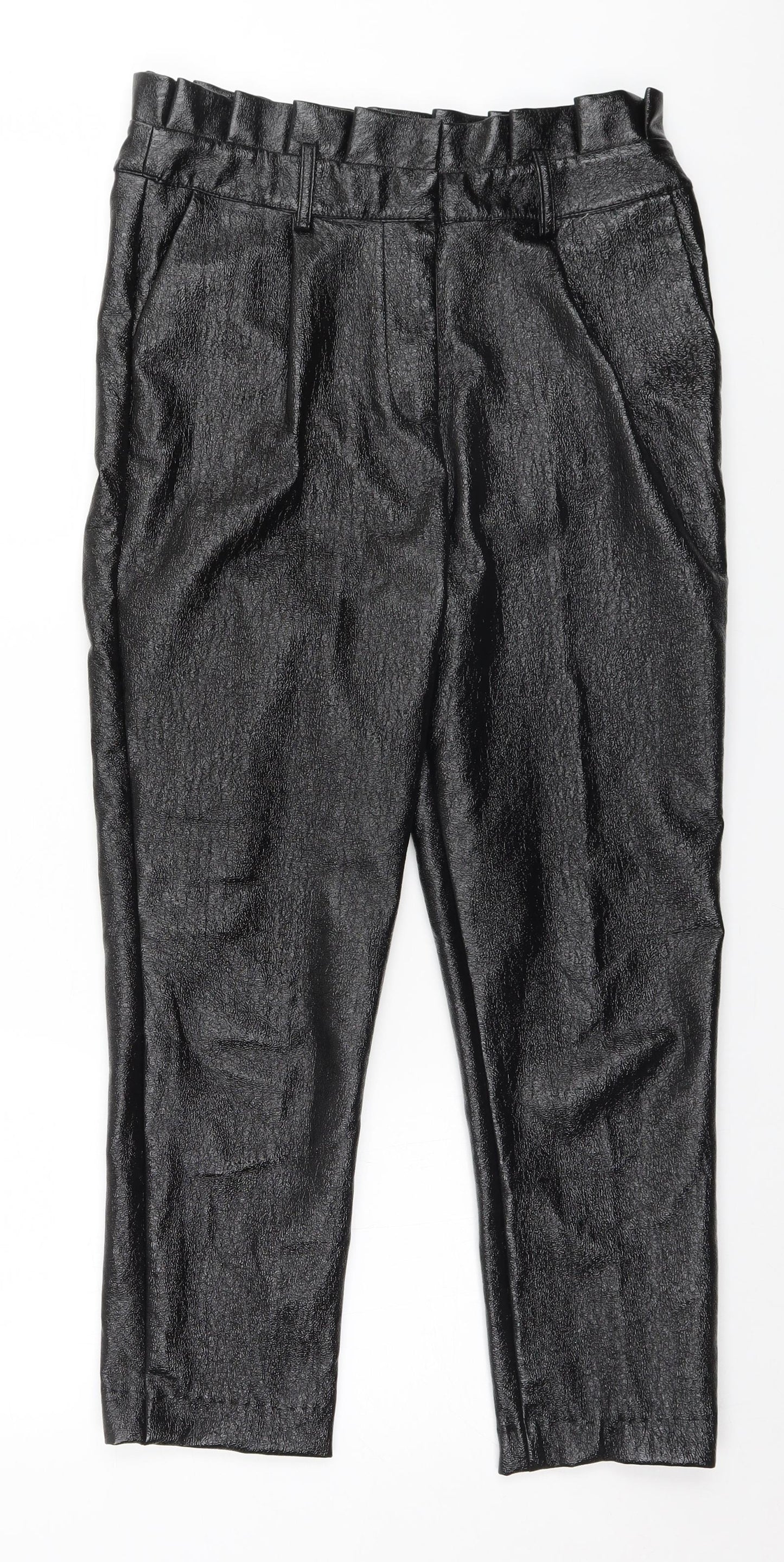 Womens UK Size M Noisy may Regular Fit  Black Trousers