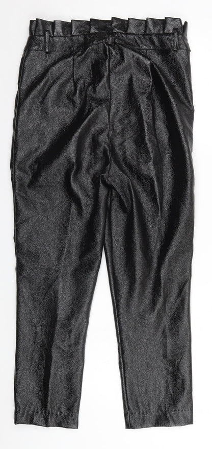 Womens UK Size M Noisy may Regular Fit  Black Trousers