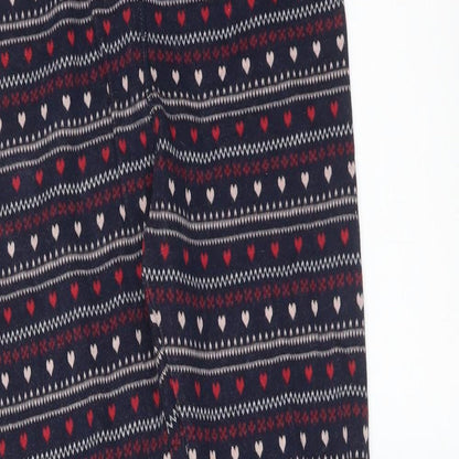 Jack Wills Womens Multicoloured Fair Isle   Pyjama Pants Size 8