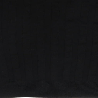Womens UK Size S Topshop Black Basic T-Shirt