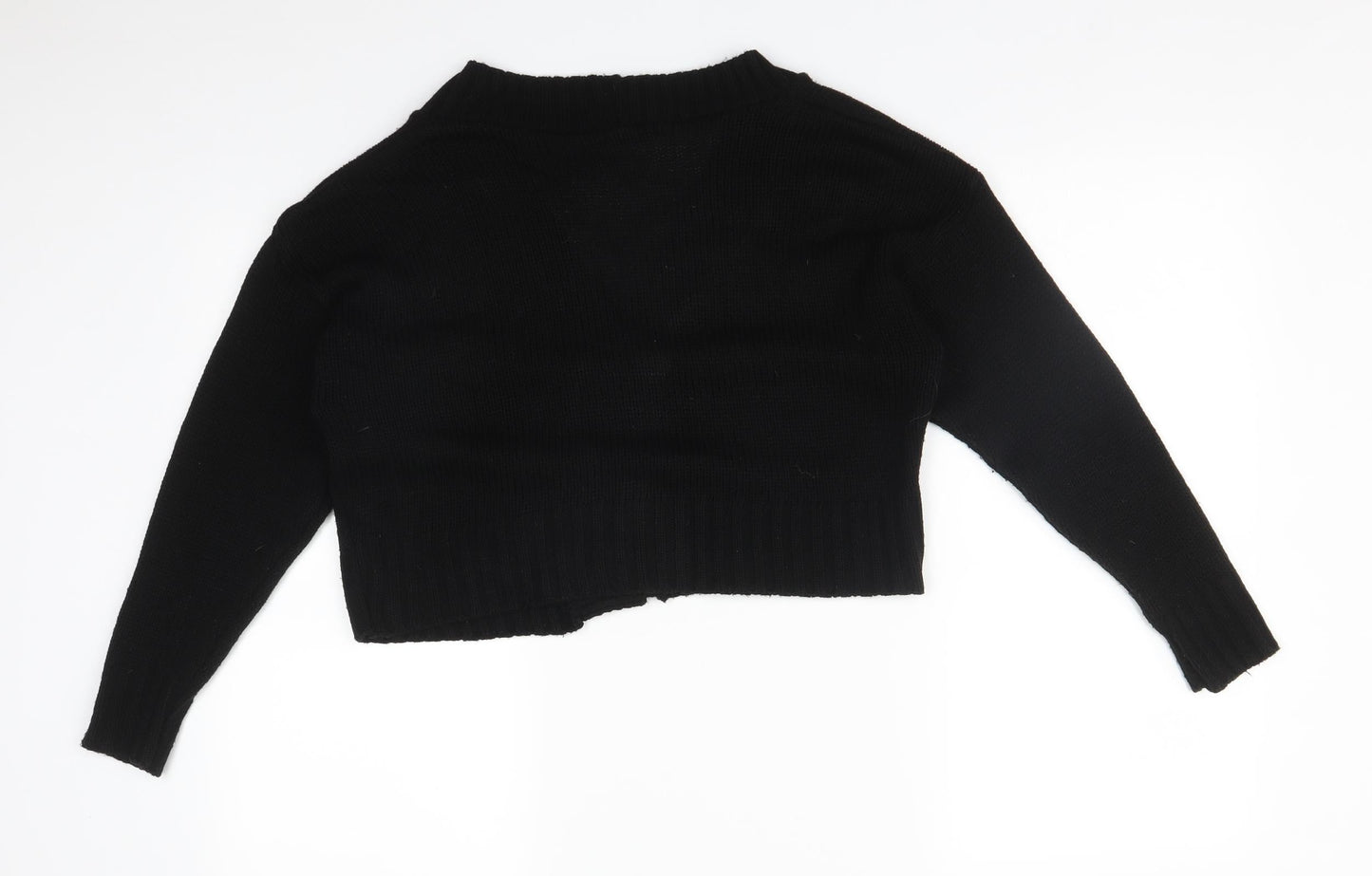 Boohoo Womens Black   Cardigan Jumper Size M