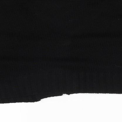 Boohoo Womens Black   Cardigan Jumper Size M