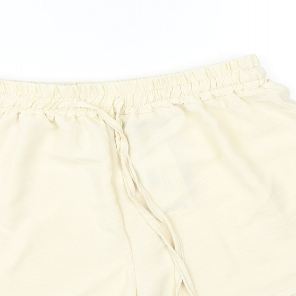 Boohoo Womens White    Shorts Size M