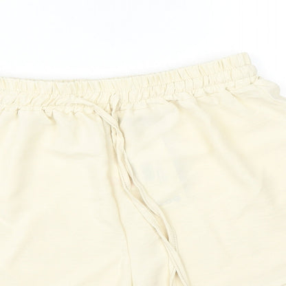 Boohoo Womens White    Shorts Size M