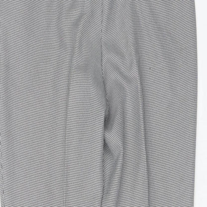 F&F Womens Multicoloured Check  Trousers  Size 10 L28 in